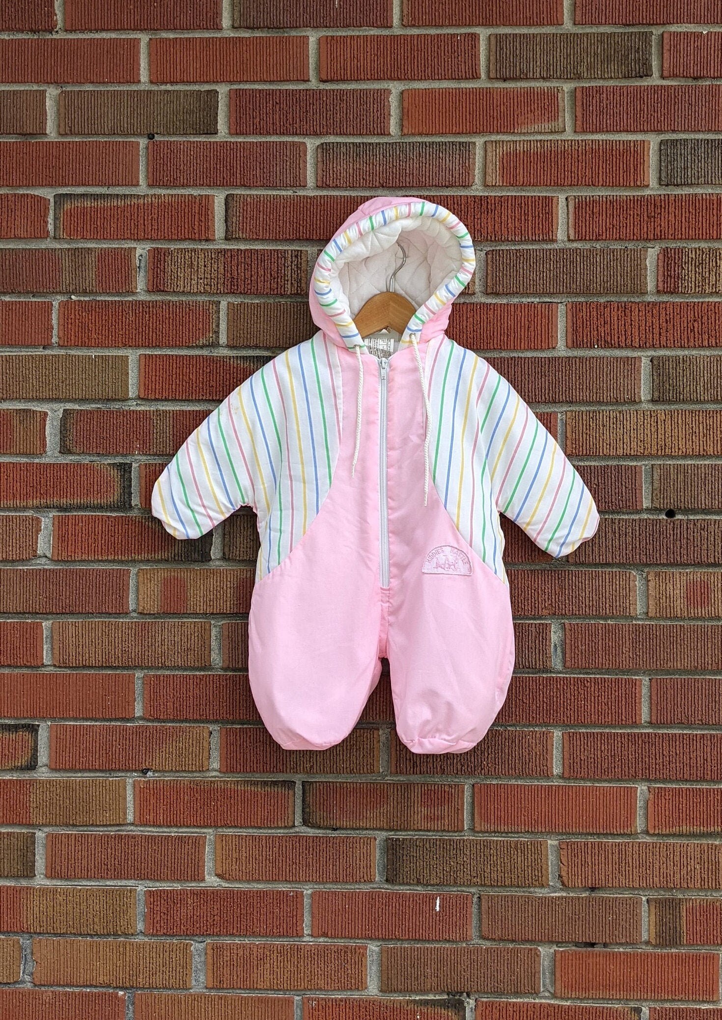 06M Vintage Baby Girl Bunting Bag/Snowsuit Kiddies Kastle Etsy