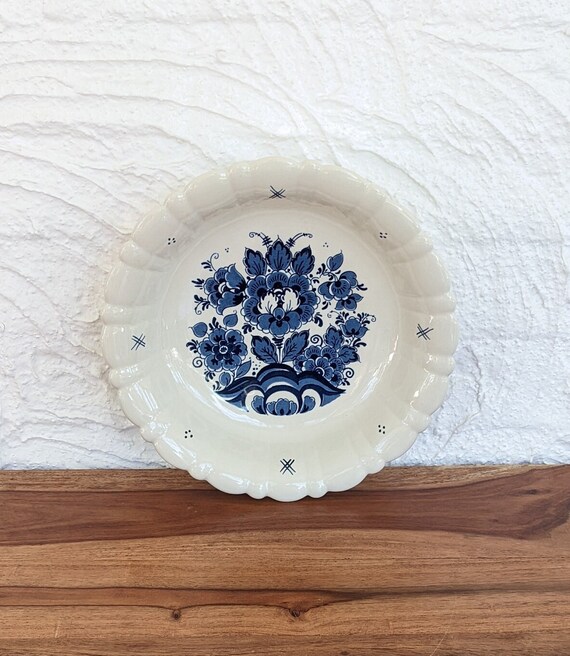 イギリスオックスフォード製デボラ・シアーズ手描きのセラミック花器