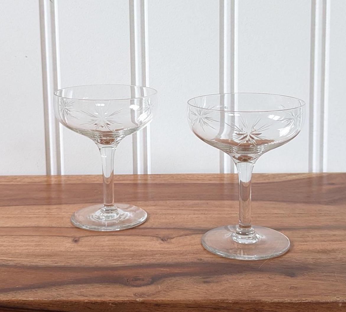 Antique coupe glass - Etsy 日本