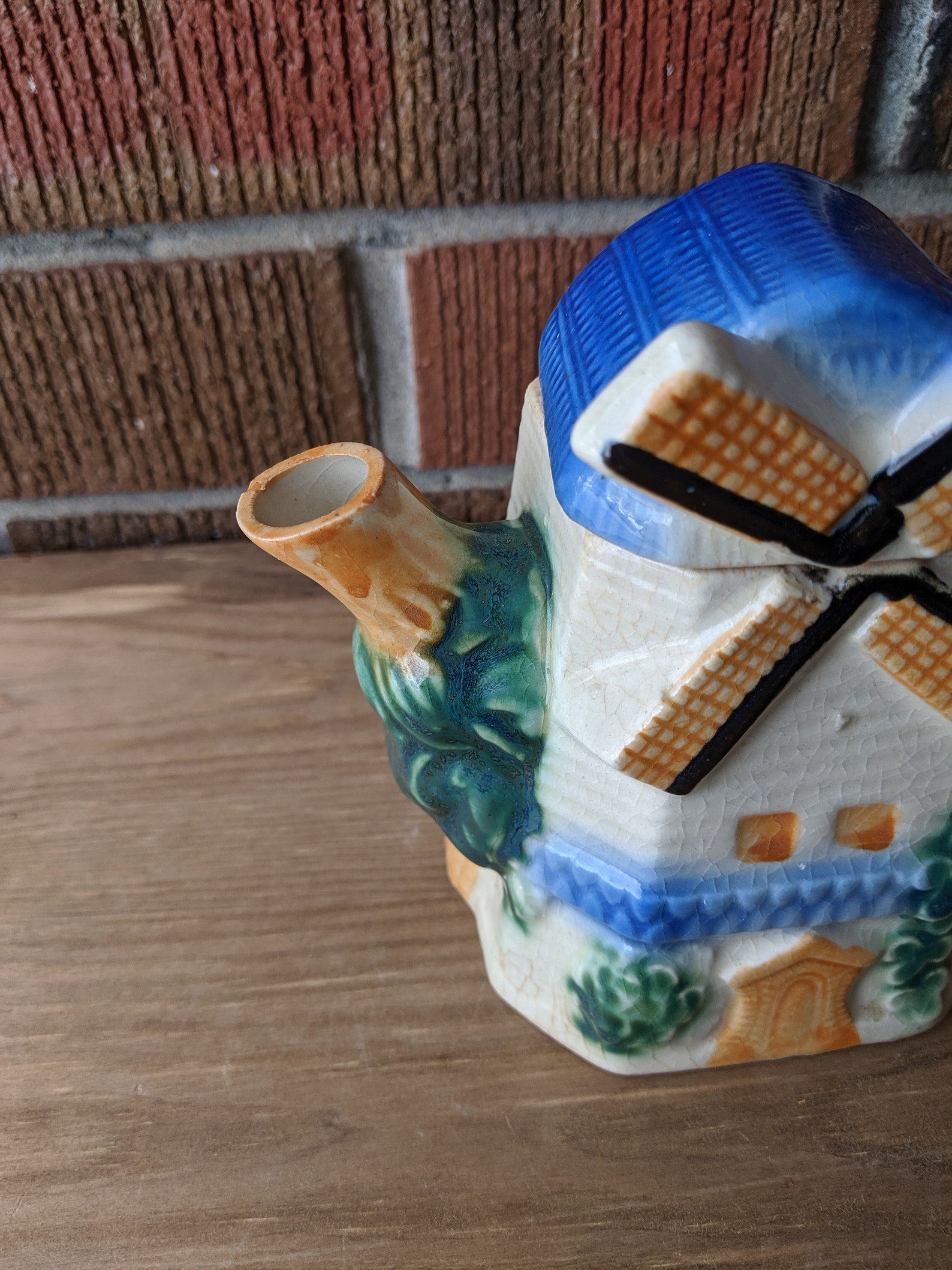 Windmill Teapot Made in Occupied Japan Rare and Collectible Etsy