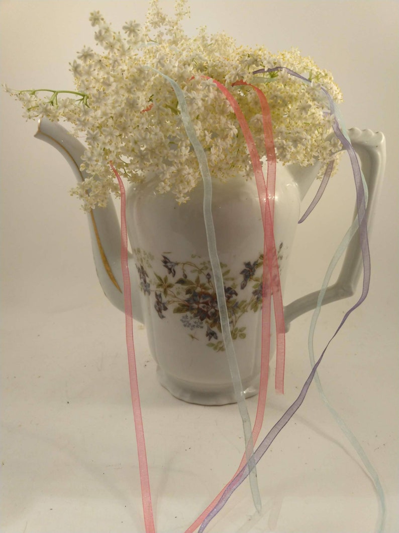 Floral Decoration French Vintage Coffee Pot Flower Vase Wedding Decoration French Vintage French Antique Teapot old Table Decoration