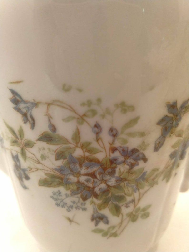 Floral Decoration French Vintage Coffee Pot Flower Vase Wedding Decoration French Vintage French Antique Teapot old Table Decoration