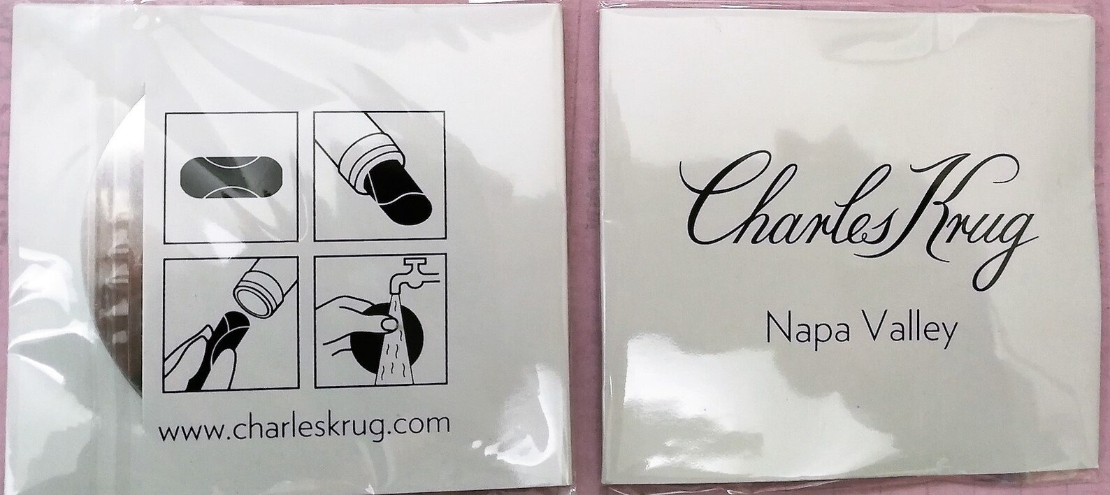 Custom Printed Wine Disc Flexible Pourers Etsy