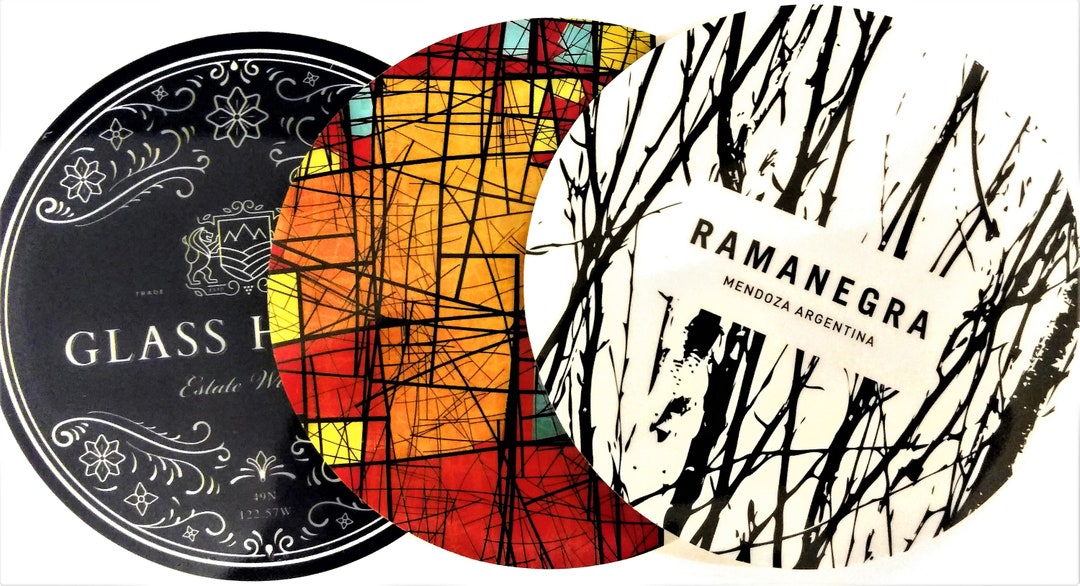 Custom Printed Wine Disc Flexible Pourers Etsy