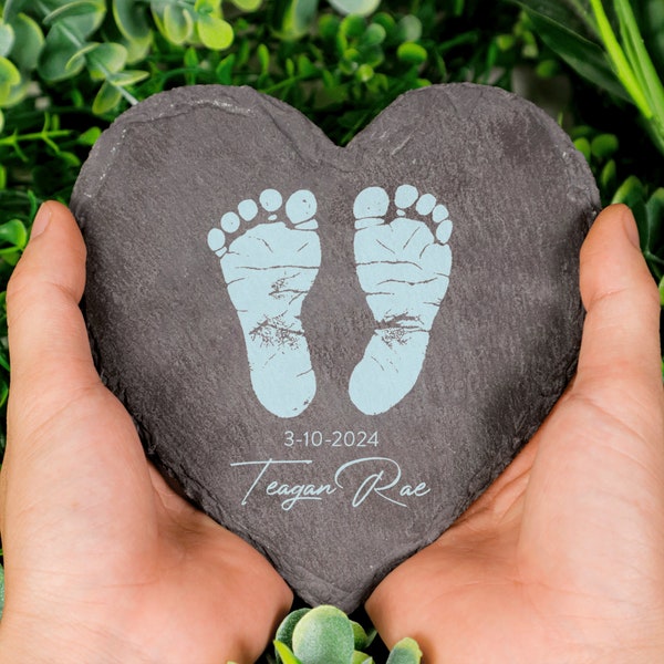 Baby Loss Memorial Garden Stone, Miscarriage Gift, Child Loss Remembrance, Slate Grave Marker, Bereavement Gift, Loss of a Loved One