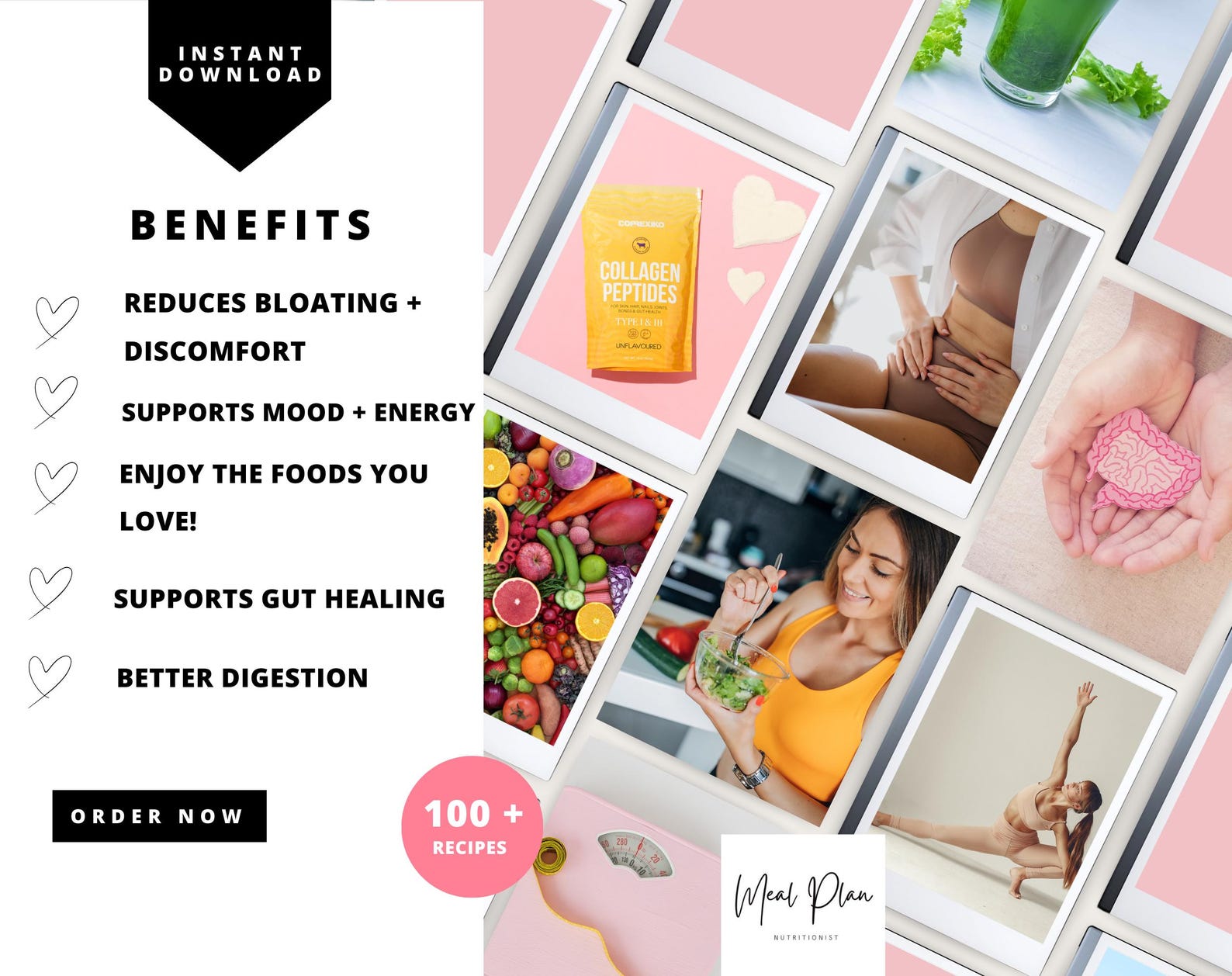28 Day SIBO IBS Meal Plan, Low Fodmap, 4 Week Gut Healing Program,ibs ...