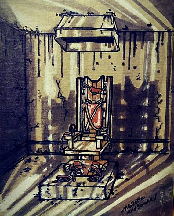 Tennessee State Prison Old Smokey Electric Chair Etsy