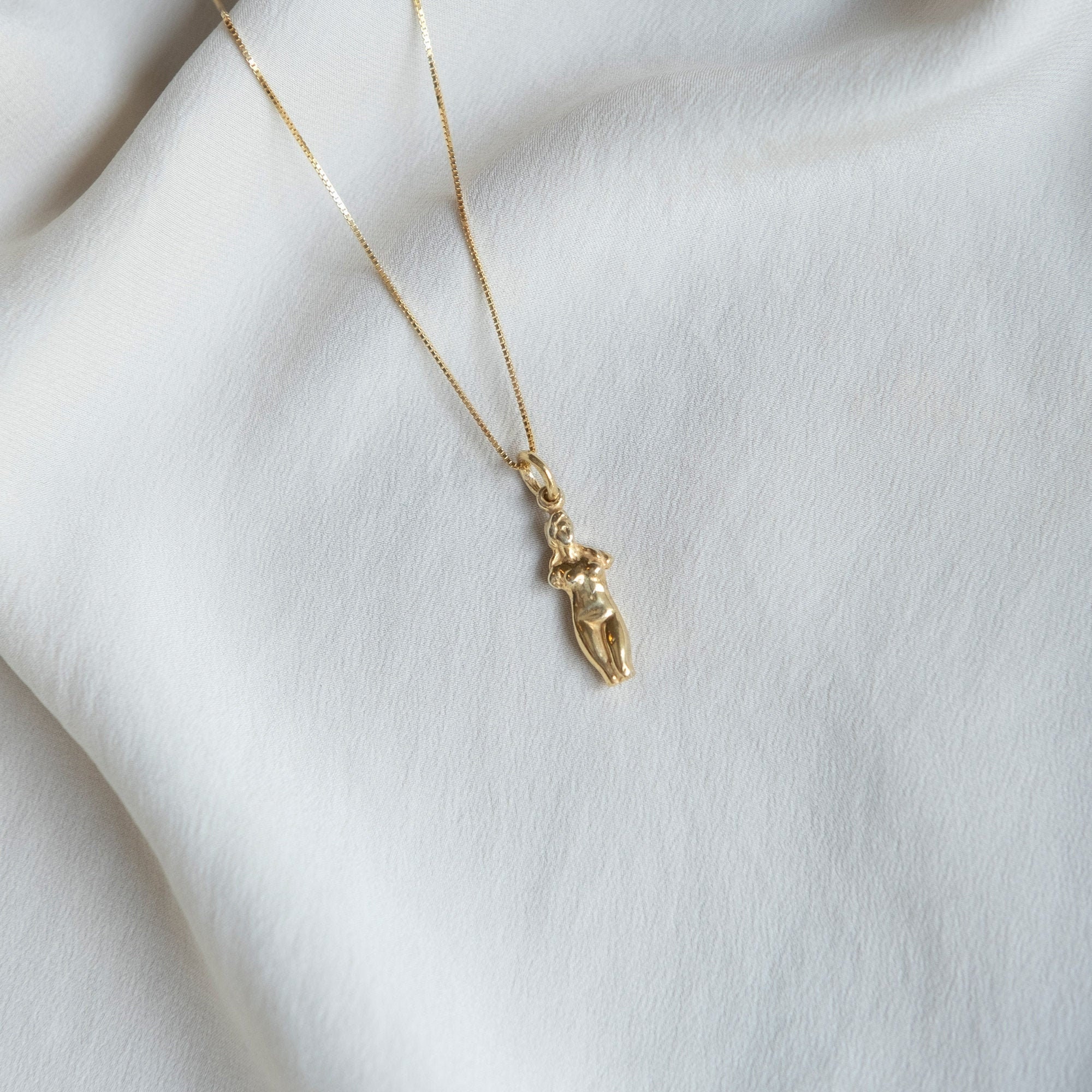 Aphrodite Gold Necklace Handmade Greek Goddess 24k Gold | Etsy
