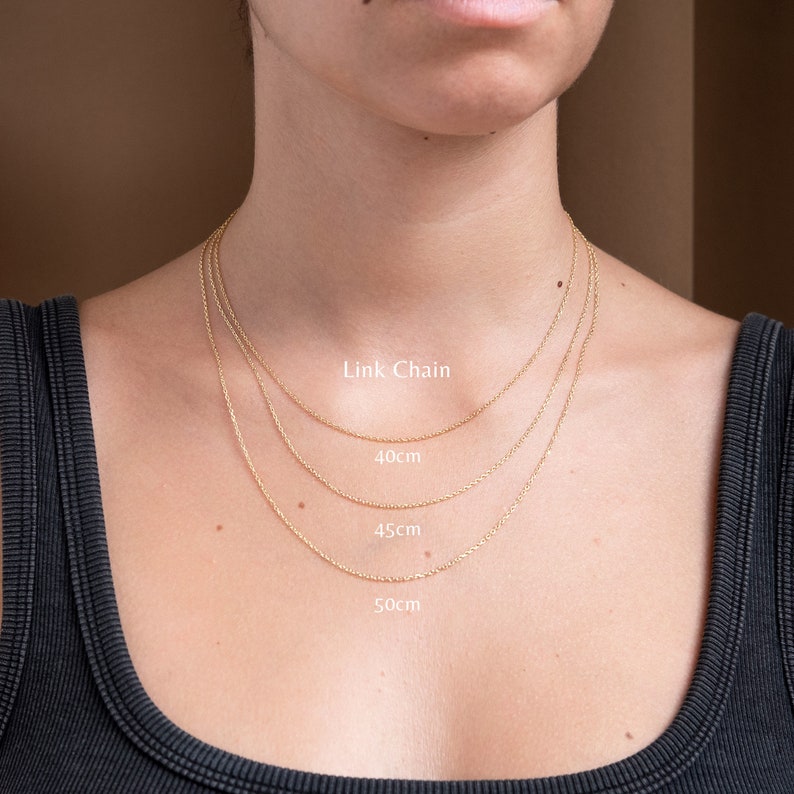 Sonne Halskette Gold, 24k Vergoldete Anhänger Halskette, geschichteter Schmuck, Gold Sonne Halskette, Geschenk für sie Bild 8