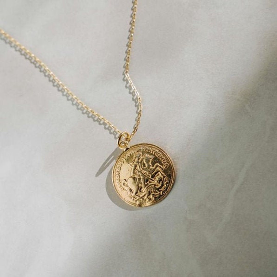 St george and the dragon pendant Clearance