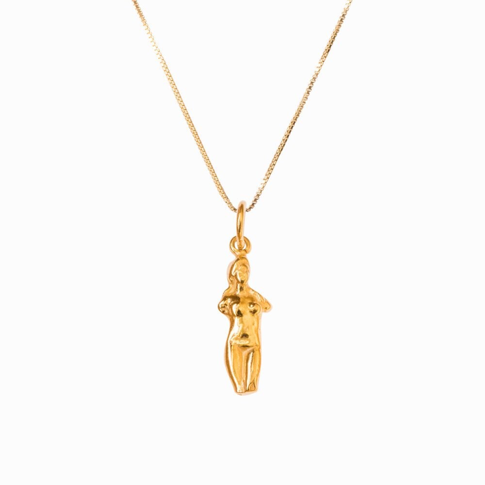 Aphrodite Gold Necklace Handmade Greek Goddess 24k Gold - Etsy Australia