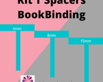 T BookBinding Acrylic spacer Tool, Cartonnage Tools, Bookbinding Tools, Kit T Ruler 3mm thickness, Square Spacer, Box Making, craft tools