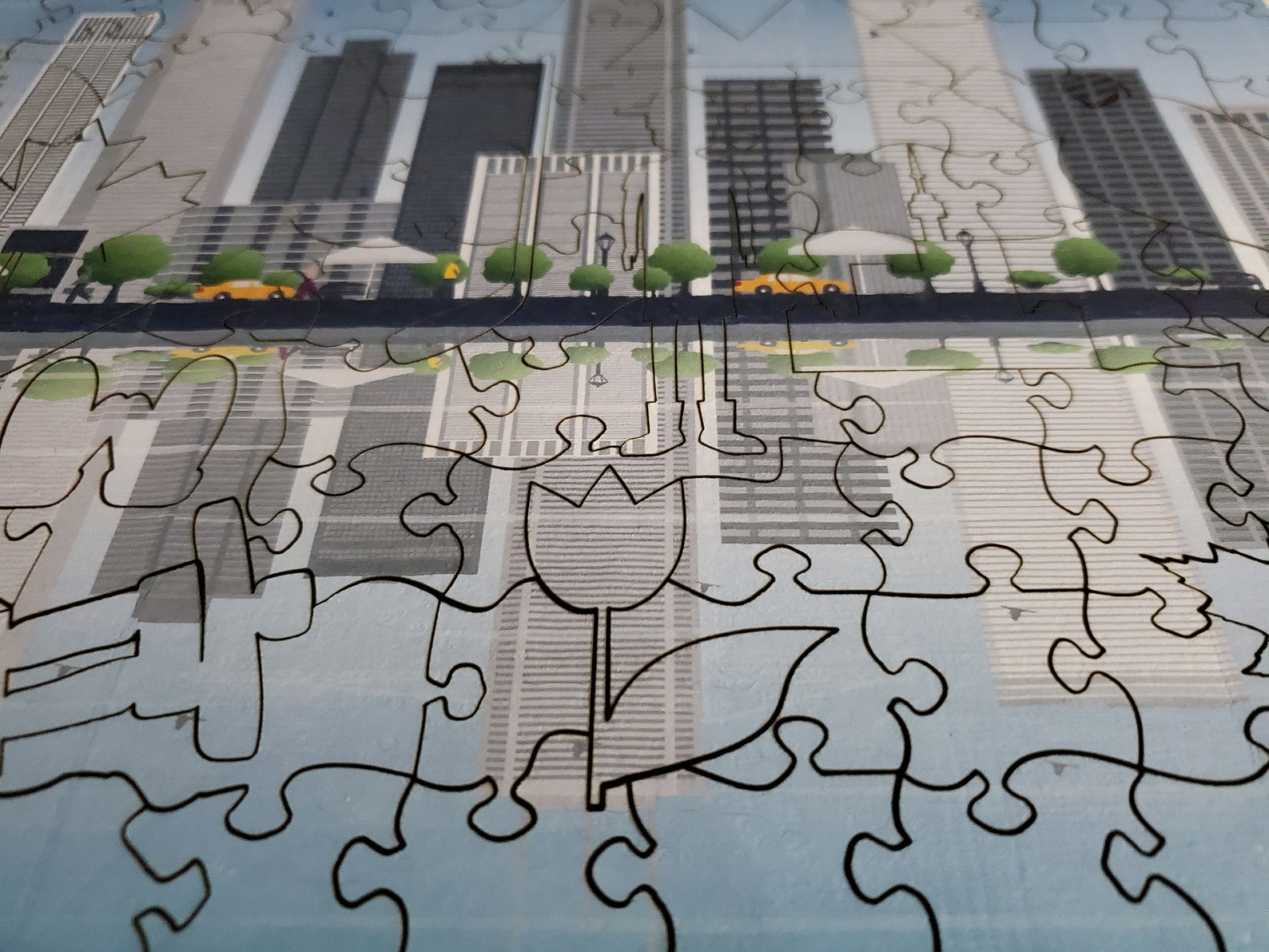 Special Wooden Jigsaw Puzzle Toronto Canada Puzzle Gift Etsy Canada