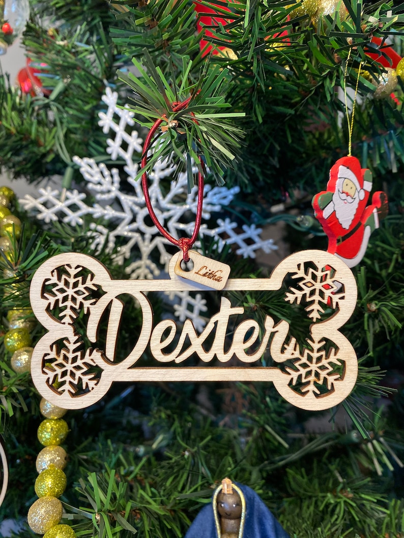 Pet Personalized name Christmas Ornaments Holiday ornament Etsy