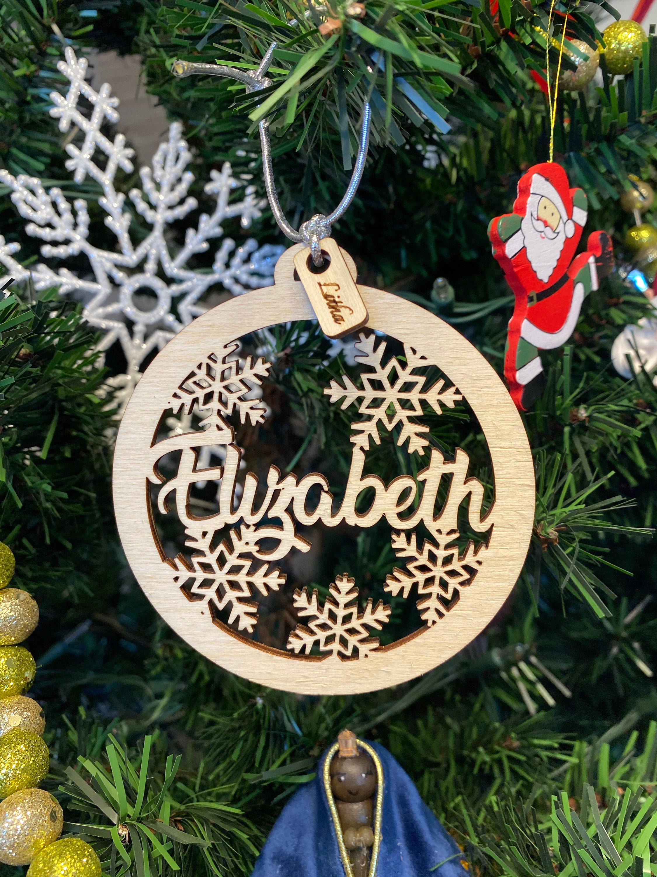 Custom Christmas Ornament Personalized Name Christmas Etsy Canada