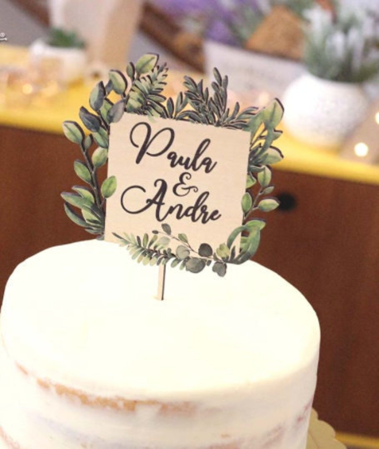 Custom Cake Topper Style Cake Topper Flower Cake Topper Etsy Canada