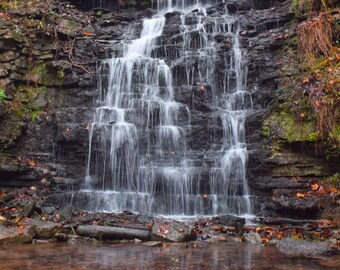 Water Cascade  Photograph by Before the Blur Artistry
