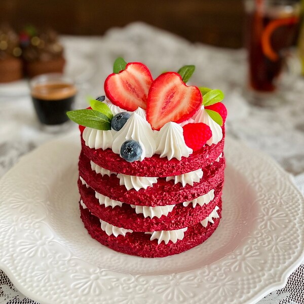 Artificial Cake Etsy