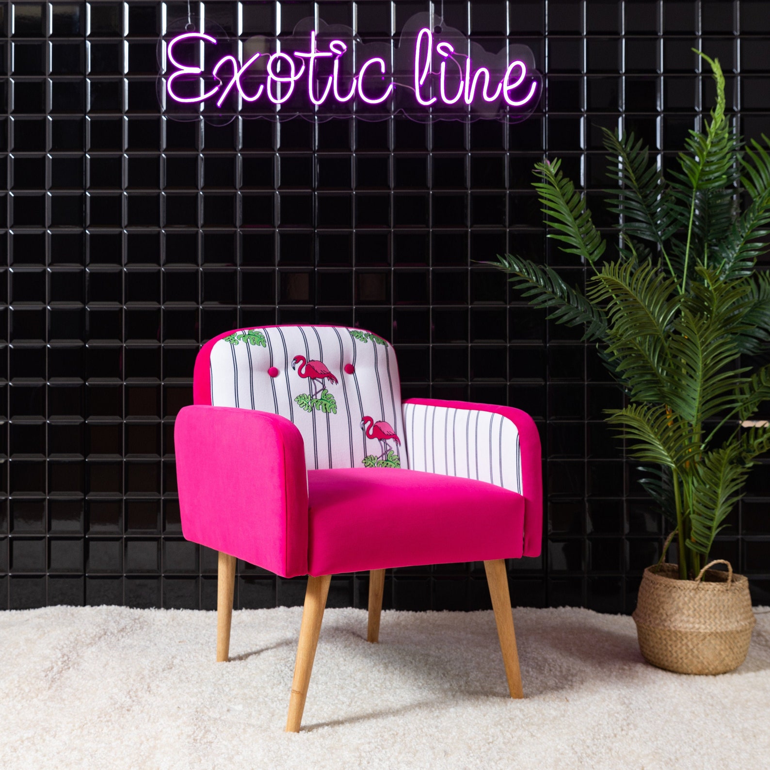 Кресло Розовый Цвет Купить