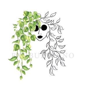 URBAN Minimalist Print,  Minimal Design, Nature Wall Art, Modern Art Print, Home Decor Print, Abstract Portrait Art