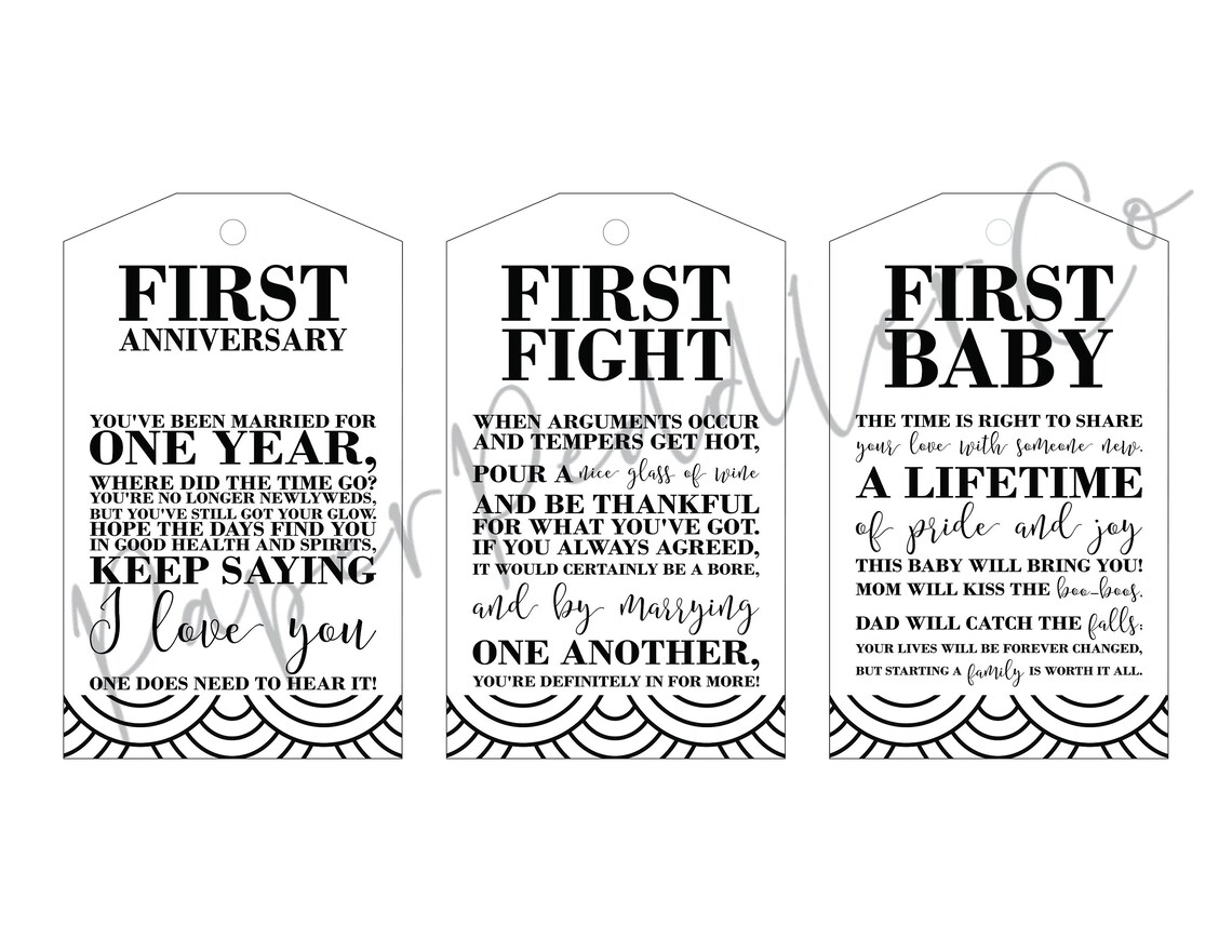 Instant Download Milestone Wine Labels Wedding Milestone Wine | Etsy