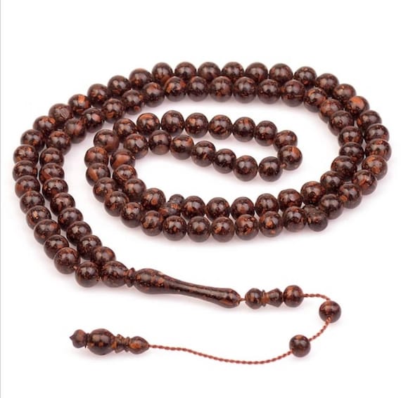 REAL Cinnamon Tree, (smell Very Good) Islamic Prayer 99 Beads
