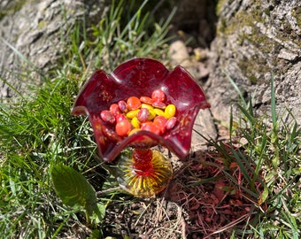 Butterfly & Bee Bath/ Puddler/ Way-station Crimson Flame