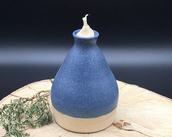 Ceramic oil lamp