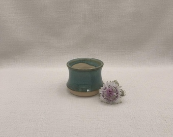 Handmade Ceramic Espresso Mug: Earth & Ocean Glaze Stoneware Cup