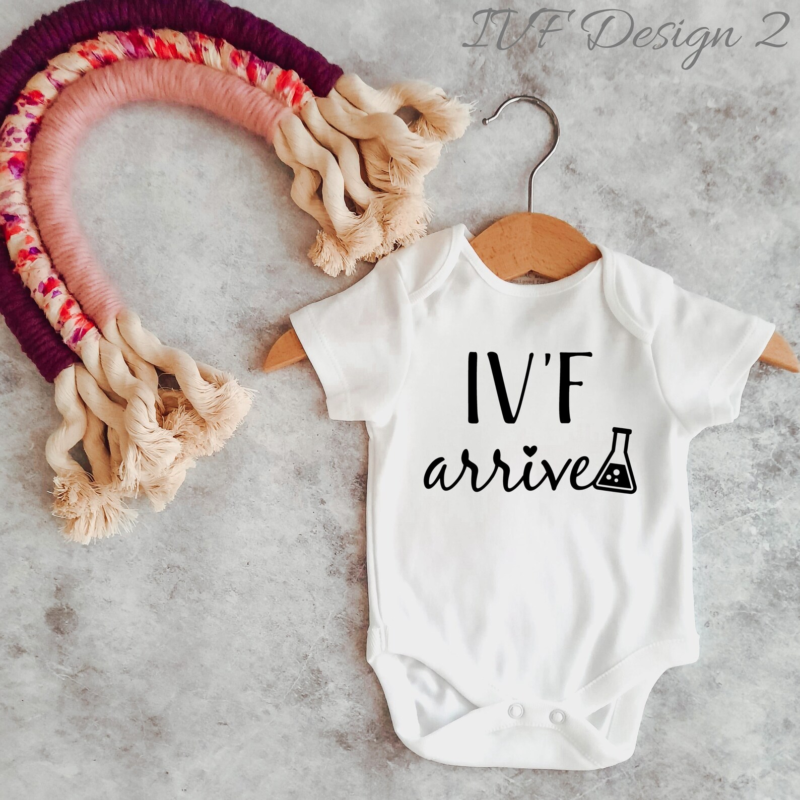 IVF Baby Announcement IVF Baby Onesie IVF Pregnancy Etsy