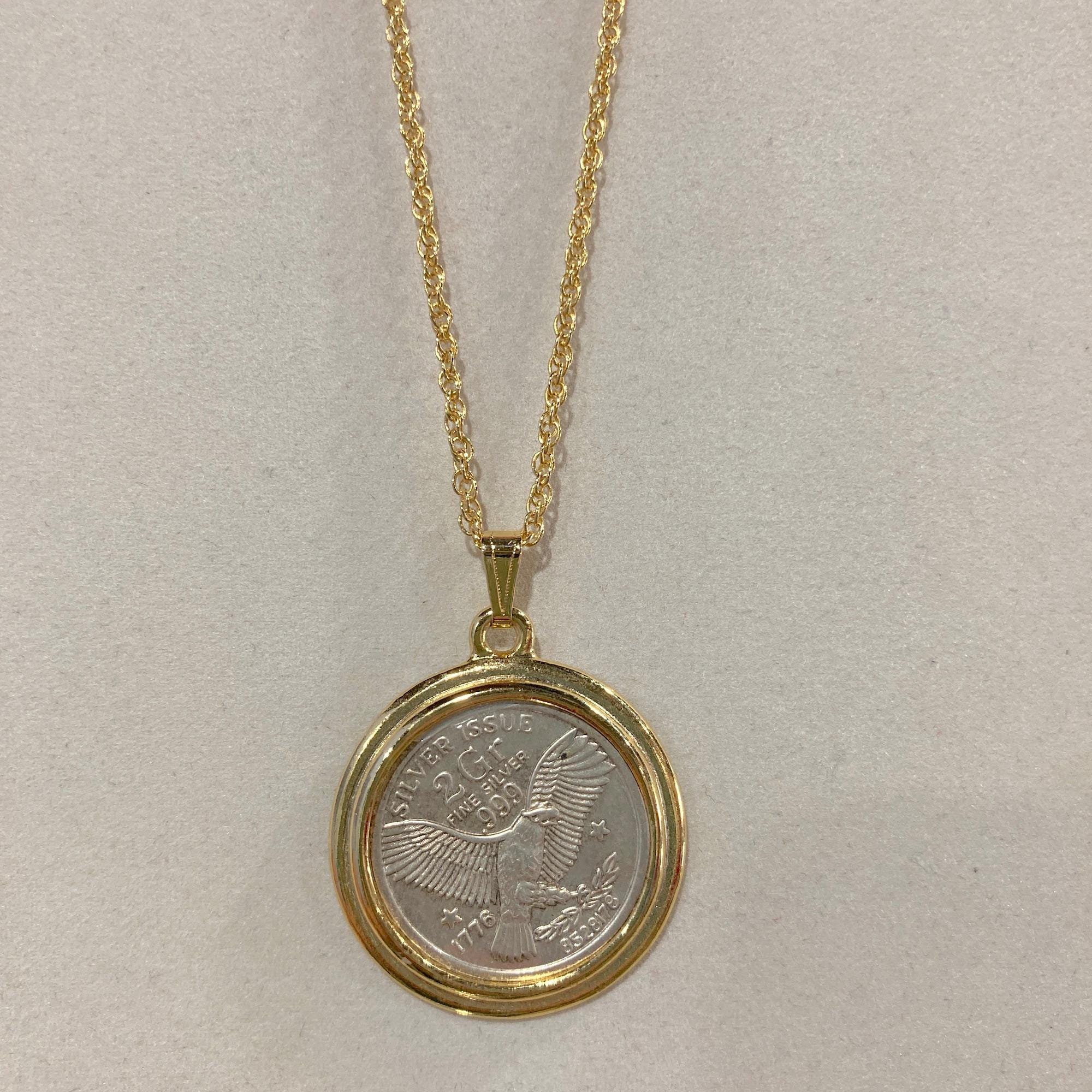 Vintage Silver Issue 2 Gr Pure Silver .999 1776 Serialized