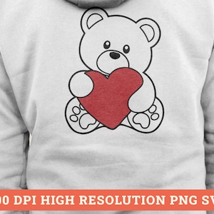 Teddy Bear Svg, Teddy Bear Png, Baby Bear Svg, Cute Bear Coloring Page Svg, Teddy Bear outline, Cute Little Bear Svg, Teddy Bear Cut Files