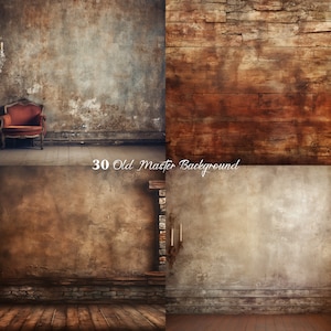 30 Old Master Background, Vertical portrait background, Portrait studio backdrop, Grunge background, Portrait studio Background Digital PNG