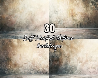 Zachte neutrale texturen achtergronden, neutraal gekleurde achtergronden, gekrast texturen, beige achtergronden, fotobewerking, zachte neutrale grunge texturen