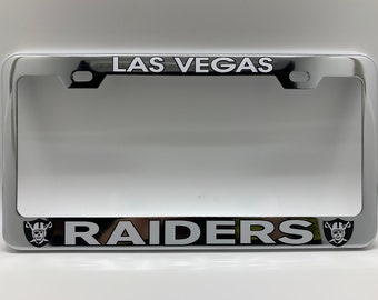 FANMATS Las Vegas Raiders Diecast License Plate