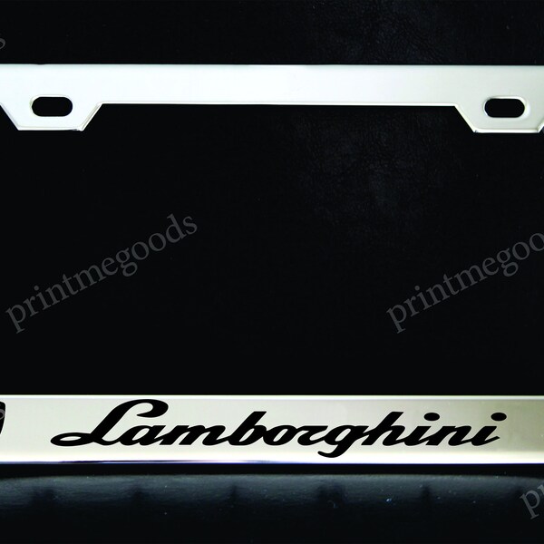 License Plate Frame Etsy