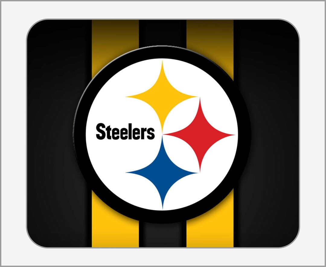 Pittsburgh Steelers Mouse Pad Mousepad Etsy