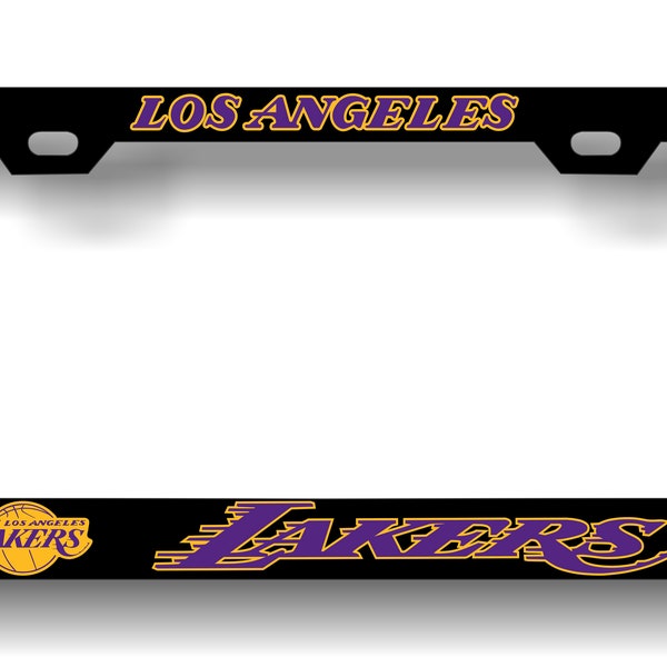 Lakers Plate Frame Etsy