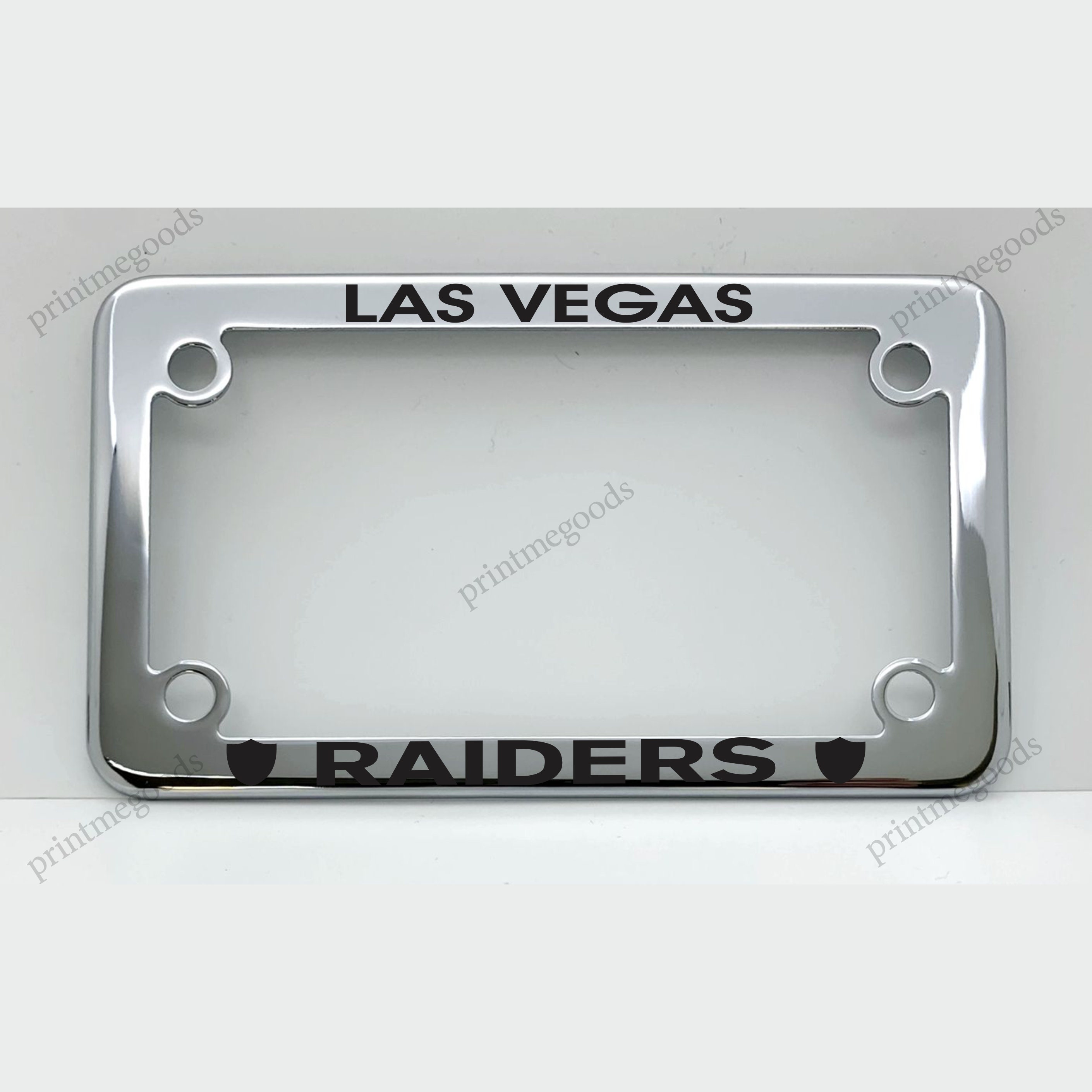 Las Vegas Raiders Embossed License Plate Frame