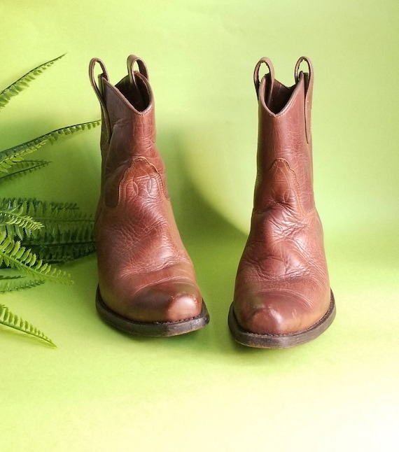90s Cowboy Boots, Women Cowboy Boots, Ankle Cowboy