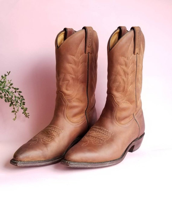 Cowboy Boots, Vintage Western Women Boots, Boho Hp
