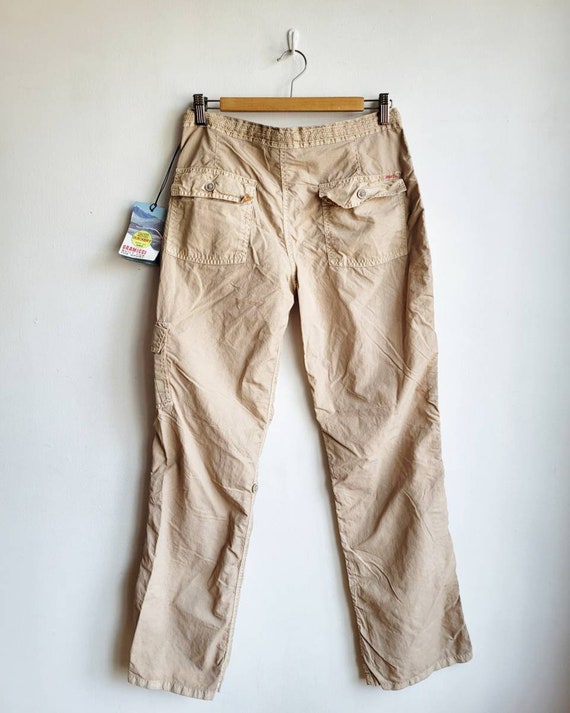 Y2k Low Rise Cargo Pants Women Convertible Pants Lightweight Trek Pants  Khaki Pants Festival Pants GRAMICCI Sportwear, Size 4 