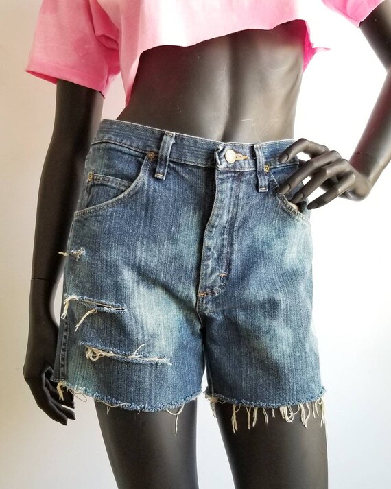 Distress Cut off Jeans Shorts 90s Jeans 