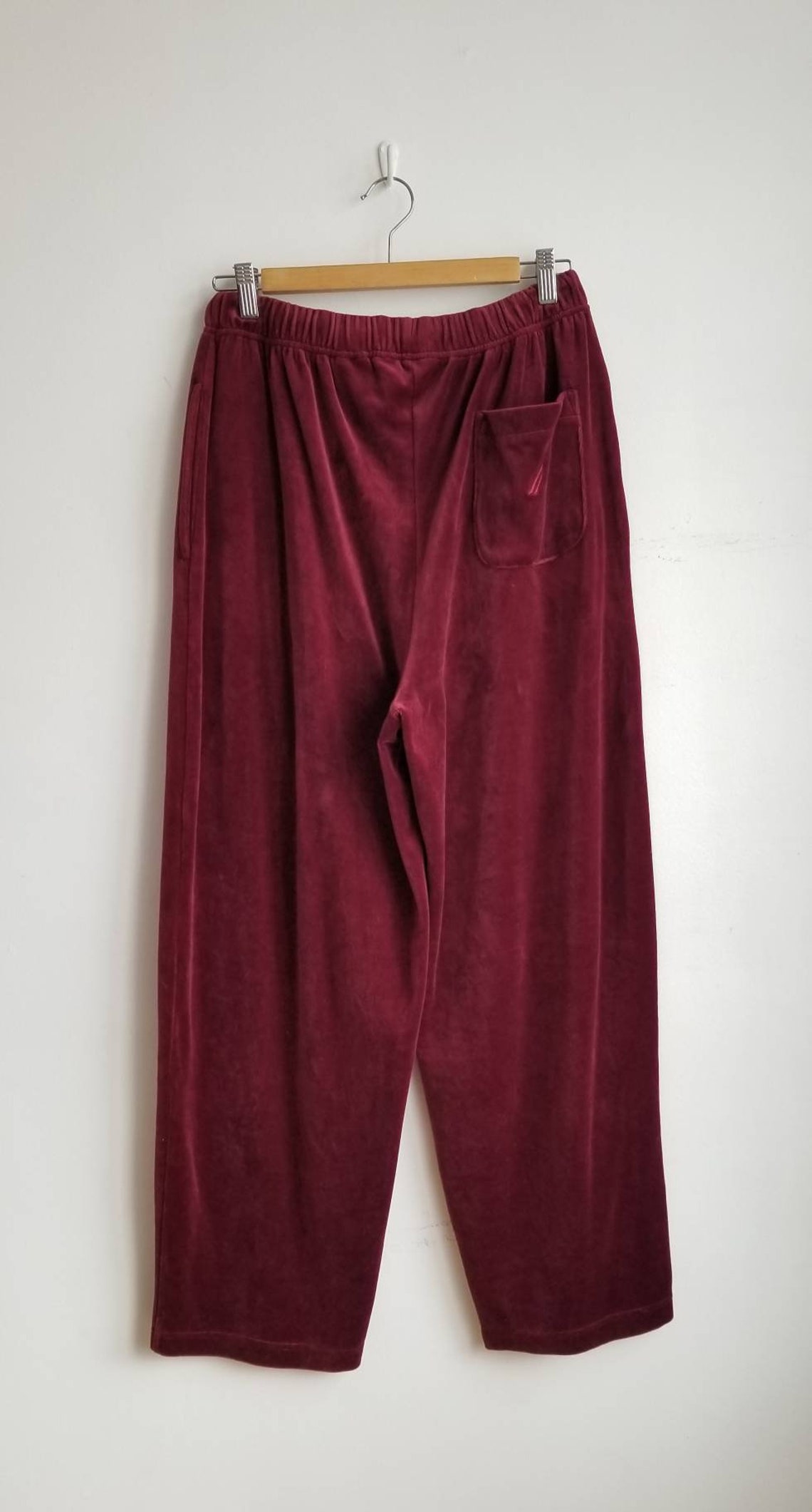 burgundy tracksuit womens