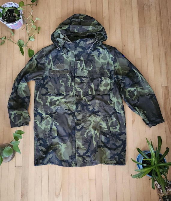 Oversized Camo Jacket Loose Coat Vintage Jacket Streetwear
