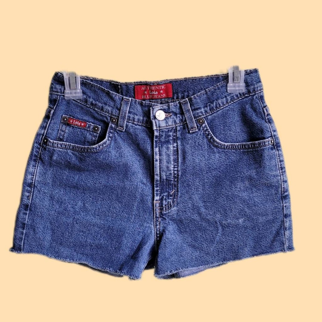 Vintage Jeans Shorts 90s LOIS Jeans Cut off Shorts Boho Denim - Etsy