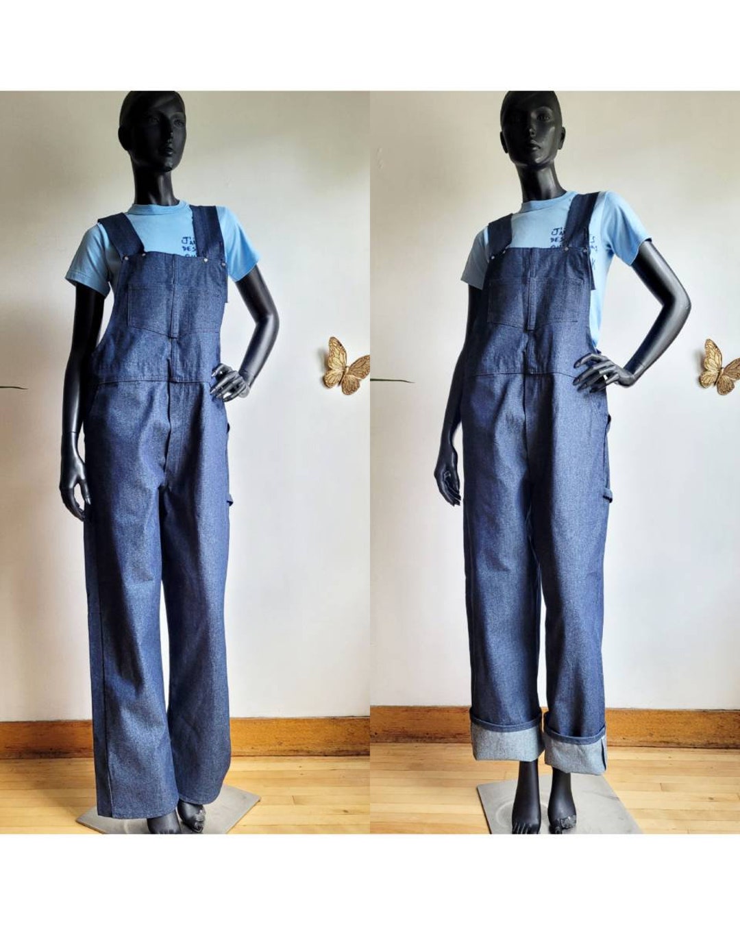 90s Overalls Workwear Overalls Denim Onesie Vintage Overalls Big Bill ...