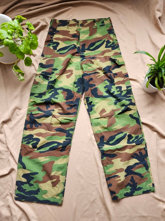 Gabardina Camuflaje Clasico Verde Militar