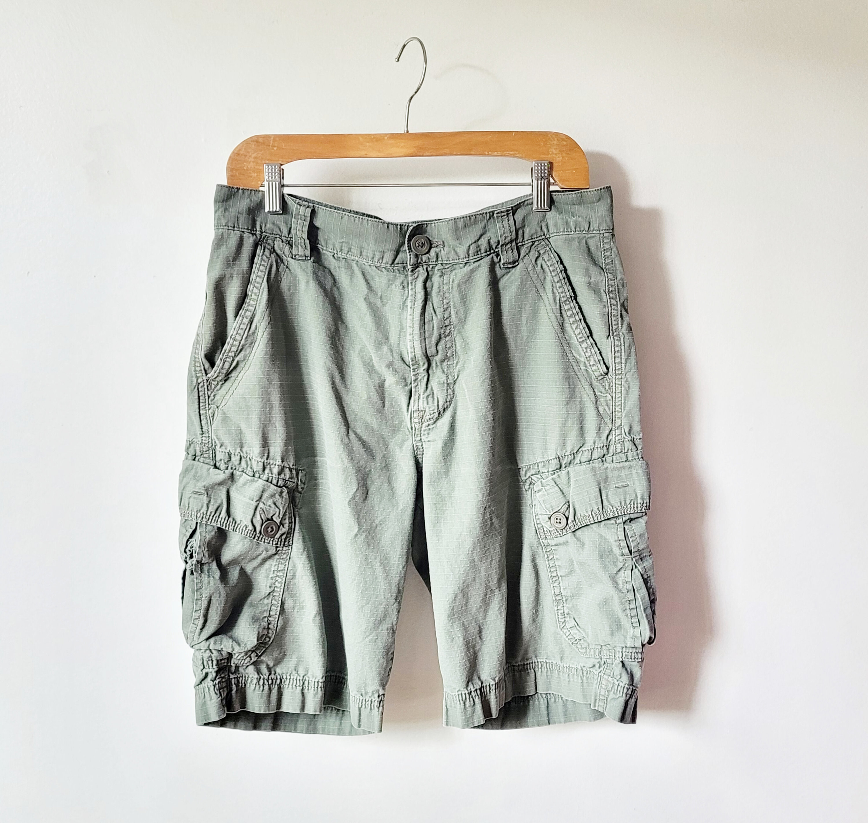 Ribbed Denim Safari Shorts - Women - Ready-to-Wear