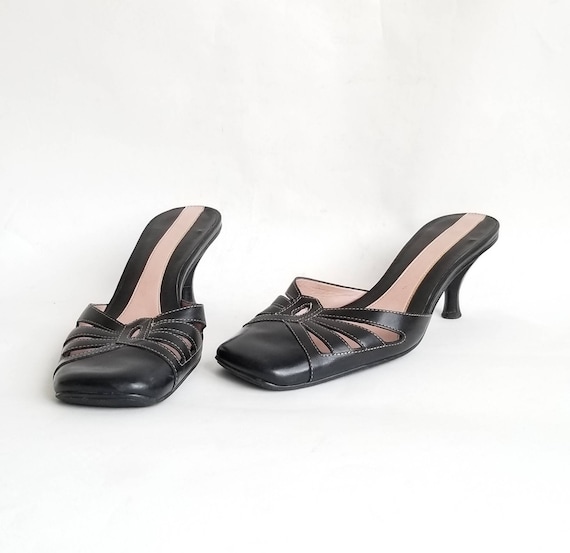 Kitten Heel Sandals, Vintage Nine West Heels Sanda